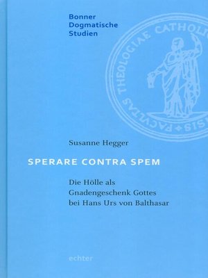 cover image of Sperare Contra Spem
